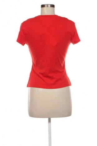 Damen T-Shirt Tommy Jeans, Größe S, Farbe Rot, Preis 53,99 €