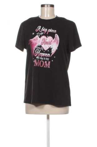 Γυναικείο t-shirt Unbranded, Μέγεθος L, Χρώμα Μαύρο, Τιμή 16,00 €