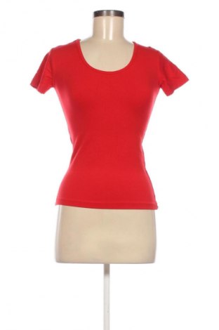 Γυναικείο t-shirt Unbranded, Μέγεθος S, Χρώμα Κόκκινο, Τιμή 16,52 €