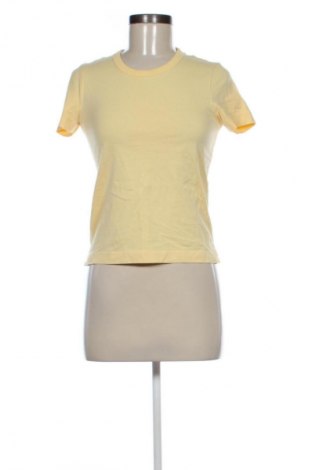 Damen T-Shirt Weekday, Größe XS, Farbe Gelb, Preis € 6,14