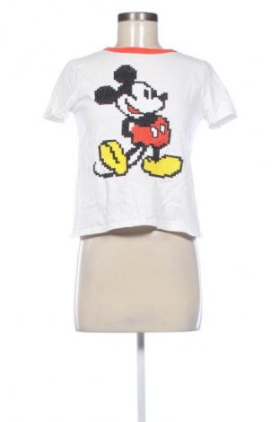 Γυναικείο t-shirt Zara, Μέγεθος S, Χρώμα Λευκό, Τιμή 6,14 €
