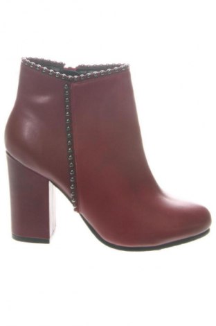 Botine de damă Alesya, Mărime 37, Culoare Roșu, Preț 697,37 Lei