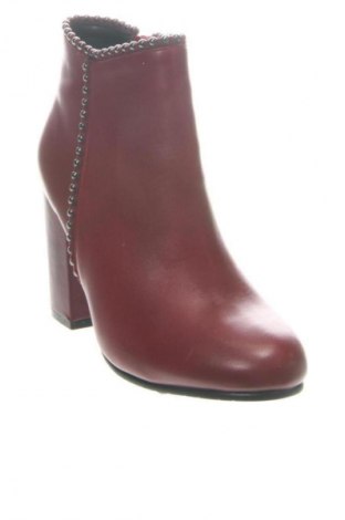 Botine de damă Alesya, Mărime 37, Culoare Roșu, Preț 697,37 Lei