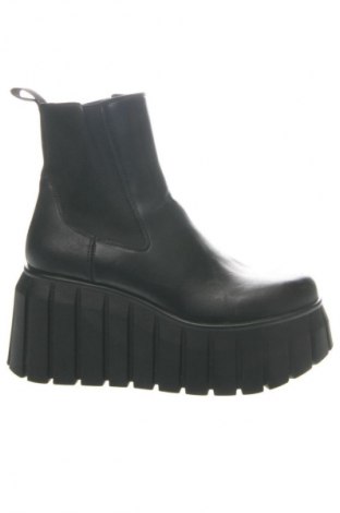 Botine de damă Bershka, Mărime 37, Culoare Negru, Preț 128,62 Lei