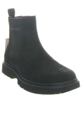 Damskie botki Calvin Klein Jeans, Rozmiar 41, Kolor Czarny, Cena 594,99 zł