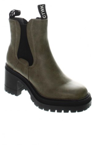 Damen Stiefeletten Chattawak, Größe 37, Farbe Grün, Preis 77,99 €
