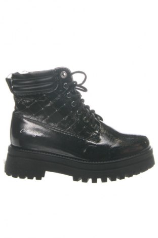 Botine de damă Cotton Belt, Mărime 38, Culoare Negru, Preț 368,42 Lei