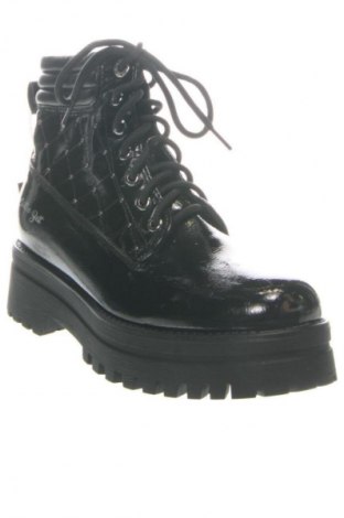 Botine de damă Cotton Belt, Mărime 38, Culoare Negru, Preț 368,42 Lei