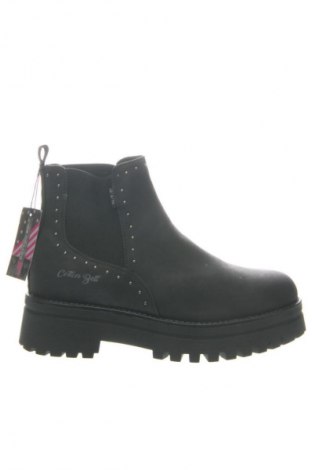 Botine de damă Cotton Belt, Mărime 39, Culoare Negru, Preț 368,42 Lei