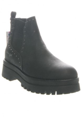 Botine de damă Cotton Belt, Mărime 39, Culoare Negru, Preț 368,42 Lei