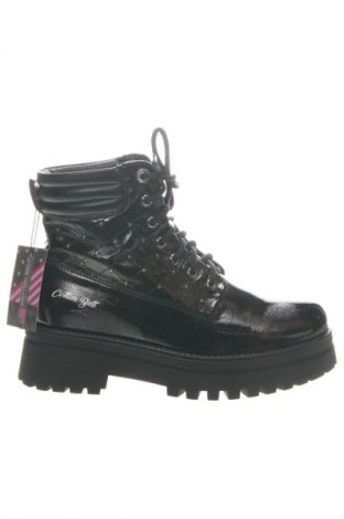 Botine de damă Cotton Belt, Mărime 39, Culoare Negru, Preț 368,42 Lei
