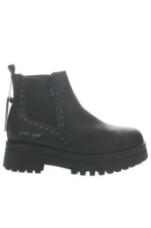 Botine de damă Cotton Belt, Mărime 39, Culoare Negru, Preț 368,42 Lei