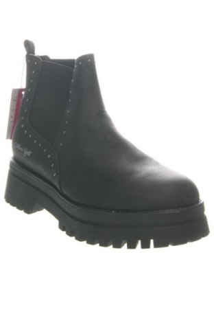 Botine de damă Cotton Belt, Mărime 39, Culoare Negru, Preț 368,42 Lei