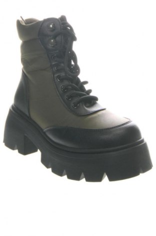 Damen Stiefeletten Cropp, Größe 37, Farbe Grün, Preis 38,36 €