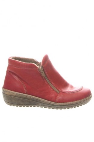 Botine de damă Helios, Mărime 37, Culoare Roșu, Preț 197,29 Lei