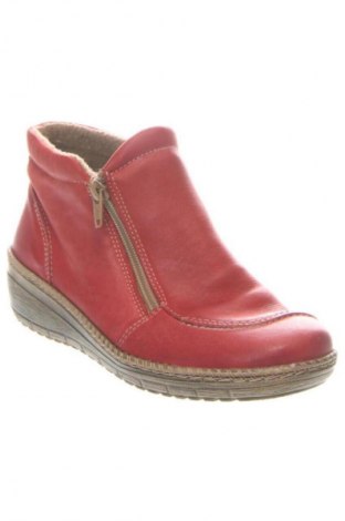 Botine de damă Helios, Mărime 37, Culoare Roșu, Preț 197,29 Lei