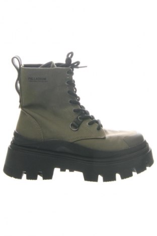 Damskie botki Palladium, Rozmiar 37, Kolor Zielony, Cena 669,99 zł