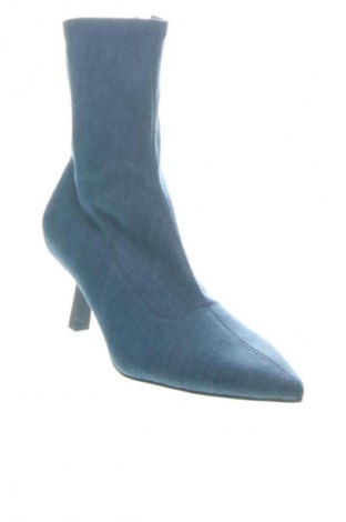 Botine de damă Stradivarius, Mărime 38, Culoare Albastru, Preț 126,32 Lei