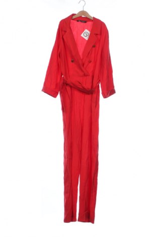 Salopetă lungă de damă Zara, Mărime XS, Culoare Roșu, Preț 108,00 Lei