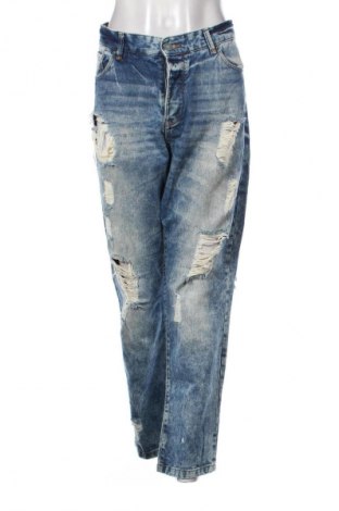 Damskie jeansy Alcott, Rozmiar XL, Kolor Niebieski, Cena 66,39 zł