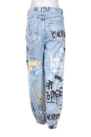 Dámské džíny  Bershka, Velikost M, Barva Modrá, Cena  367,00 Kč