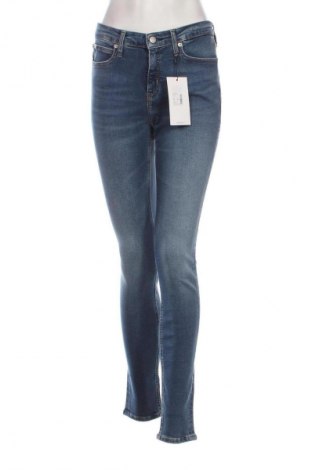 Damskie jeansy Calvin Klein Jeans, Rozmiar XL, Kolor Niebieski, Cena 549,99 zł