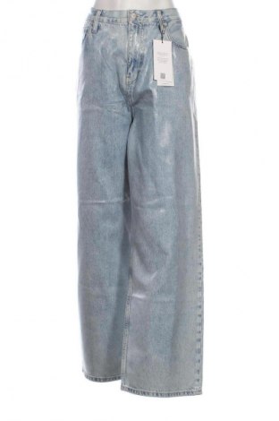 Дамски дънки Calvin Klein Jeans, Размер XL, Цвят Син, Цена 254,99 лв.