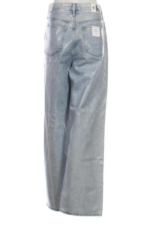 Дамски дънки Calvin Klein Jeans, Размер XL, Цвят Син, Цена 254,99 лв.