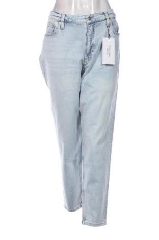 Дамски дънки Calvin Klein Jeans, Размер XL, Цвят Син, Цена 107,99 лв.