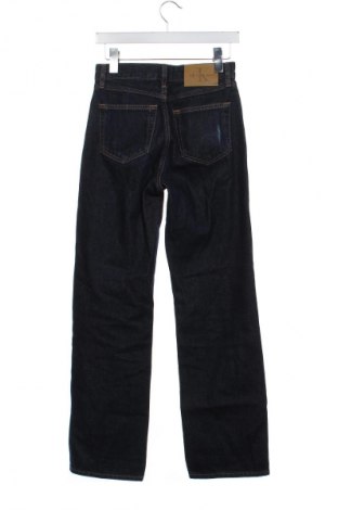 Дамски дънки Calvin Klein Jeans, Размер XXS, Цвят Син, Цена 119,99 лв.