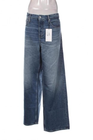 Дамски дънки Calvin Klein Jeans, Размер 5XL, Цвят Син, Цена 219,99 лв.