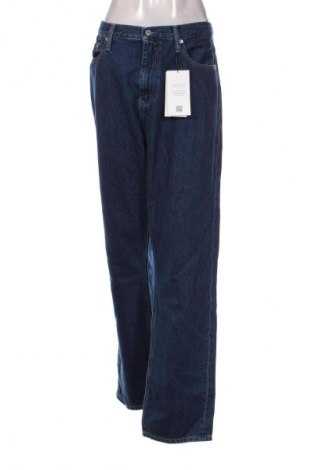Дамски дънки Calvin Klein Jeans, Размер XXL, Цвят Син, Цена 169,99 лв.