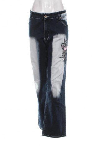 Damskie jeansy Crazy Age, Rozmiar XXL, Kolor Kolorowy, Cena 134,99 zł