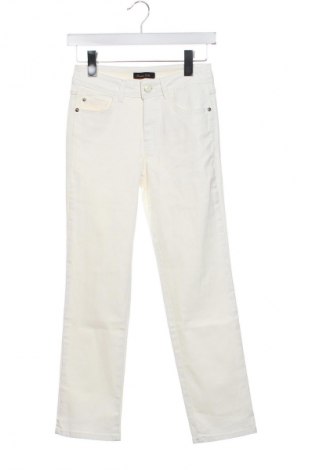 Damskie jeansy Massimo Dutti, Rozmiar XS, Kolor ecru, Cena 172,09 zł