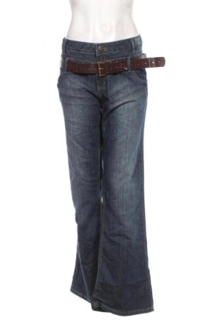 Damskie jeansy Okay, Rozmiar XL, Kolor Niebieski, Cena 95,99 zł