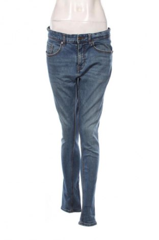 Blugi de femei Pull&Bear, Mărime L, Culoare Albastru, Preț 76,00 Lei