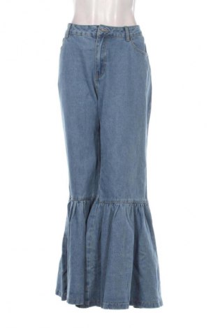 Damskie jeansy SHEIN, Rozmiar XXL, Kolor Niebieski, Cena 95,99 zł