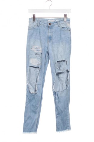Dámske džínsy  Stradivarius, Veľkosť XS, Farba Modrá, Cena  14,77 €
