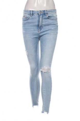 Blugi de femei Stradivarius, Mărime S, Culoare Albastru, Preț 81,58 Lei