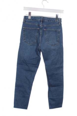 Дамски дънки Topshop Moto, Размер XS, Цвят Син, Цена 41,00 лв.