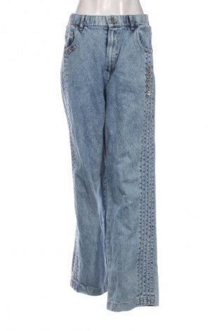 Damskie jeansy Unbranded, Rozmiar M, Kolor Niebieski, Cena 66,67 zł