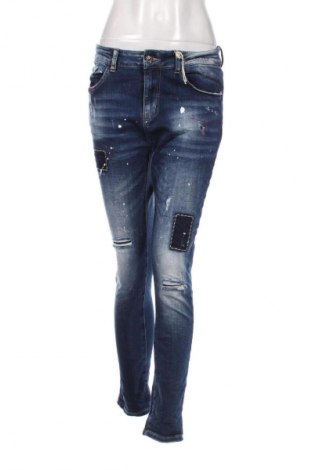 Damskie jeansy Unbranded, Rozmiar XL, Kolor Niebieski, Cena 95,99 zł