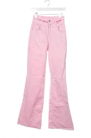 Damskie jeansy Unbranded, Rozmiar XS, Kolor Różowy, Cena 66,67 zł