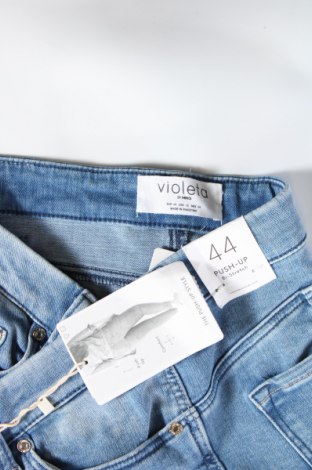 Dámske džínsy  Violeta by Mango, Veľkosť XL, Farba Modrá, Cena  44,95 €