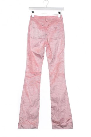 Pantaloni de velvet de femei Guess, Mărime XS, Culoare Roz, Preț 258,99 Lei