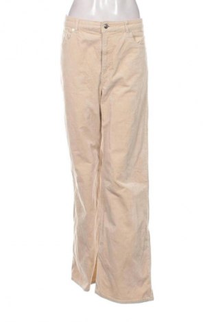 Damen Cordhose H&M Divided, Größe L, Farbe Beige, Preis € 20,99