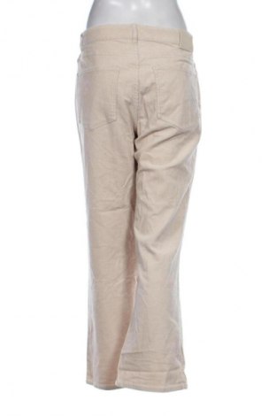 Γυναικείο κοτλέ παντελόνι Massimo Dutti, Μέγεθος L, Χρώμα Εκρού, Τιμή 43,99 €