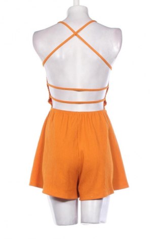 Kurzer Damenoverall Bershka, Größe S, Farbe Orange, Preis € 16,99