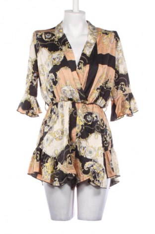 Kurzer Damenoverall Boohoo, Größe M, Farbe Mehrfarbig, Preis € 12,99