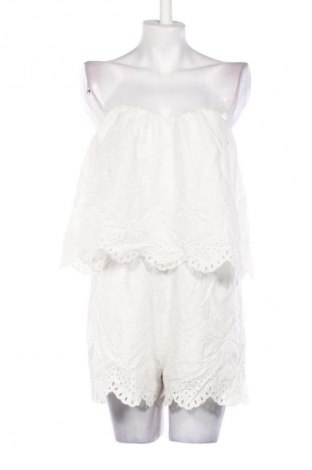 Kurzer Damenoverall H&M, Größe M, Farbe Weiß, Preis € 14,99